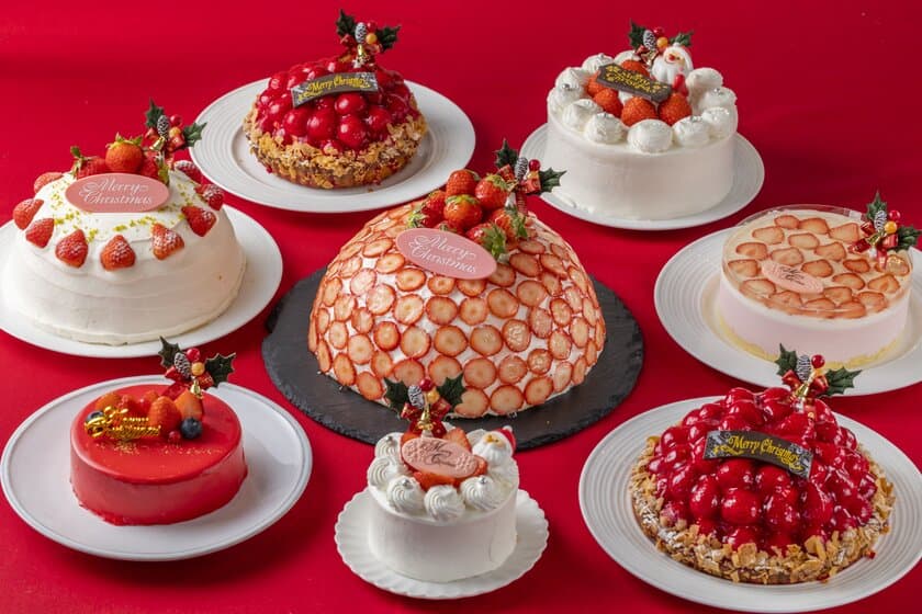 いちご100粒使用したケーキが登場！
いちご専門店　いちごBonBonBERRYが贈る
いちごづくしのクリスマスケーキ2022の予約受付開始！