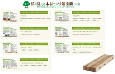 顔の見える木材での快適空間づくり事業