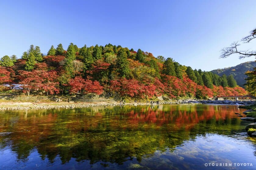 まもなく愛知県豊田市の紅葉が見頃に！
ツーリズムとよたHPで「とよたの紅葉・見頃情報2022」を公開