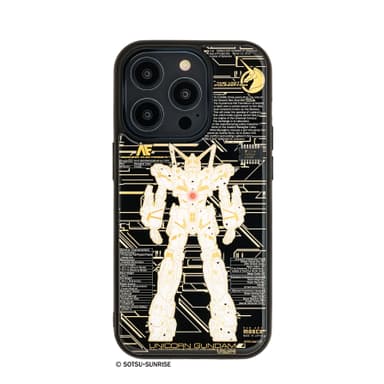 FLASH ユニコーンガンダム Ver.TWC 基板アート iPhone 14Proケース