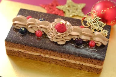 クリスマスチョコレートケーキ