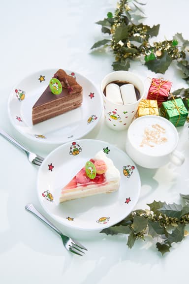 クリスマス期間限定ケーキやあま～いホットドリンク