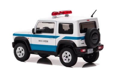 左後：1/43 スズキ ジムニー シエラ (JB74W) 2020 神奈川県警察警備部機動隊多目的災害対策車両