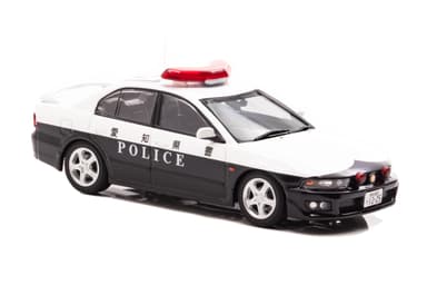 右前：1/43 三菱 ギャラン VR-4 (EC5A) 2007 愛知県警察所轄署交通課車両 (足51)