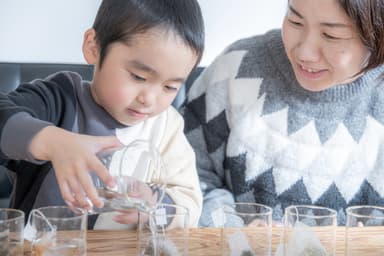 子どものためのお茶「みんなでちゃちゃちゃ」