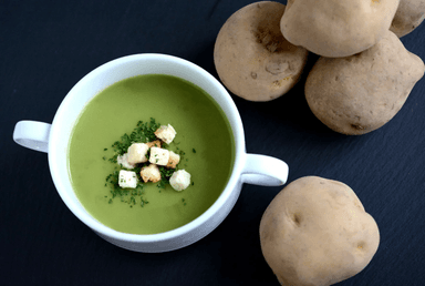 お茶のスープ「ポチャージュ」