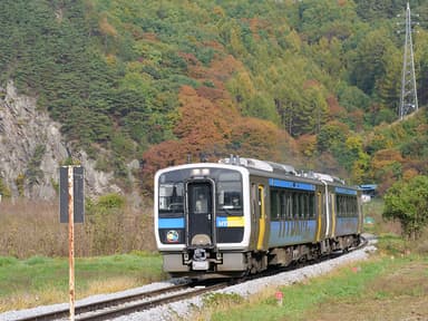 高岩駅付近にて