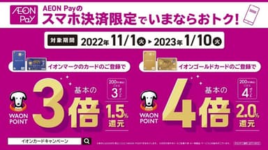 「AEON Pay」ご利用キャンペーン