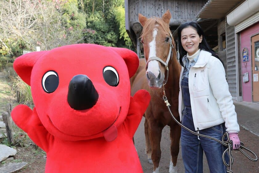 チーバくんが千葉でデュアルライフを楽しむ黒谷友香さんを訪問！
―黒谷友香さんが語る 千葉／東京・二拠点居住のすすめ―