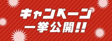 キャンペーン一挙公開！！