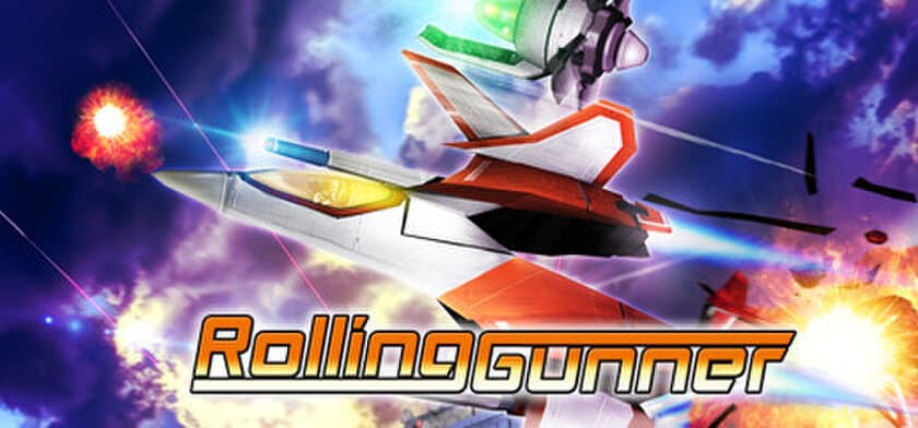 ド本格派横スクシューティングゲーム
「Rolling Gunner(ローリングガンナー)」が
Steamで12月20日(火)配信開始！