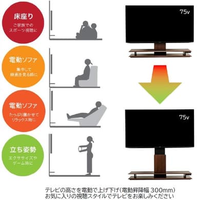 YTS4975DKB1_高さ調整イメージ