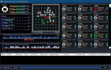 PLC MasterRobo Home画面