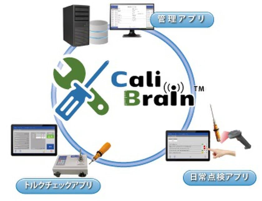 生産機器管理アプリケーション
「CaliBrain(キャリブレイン)」1月発売