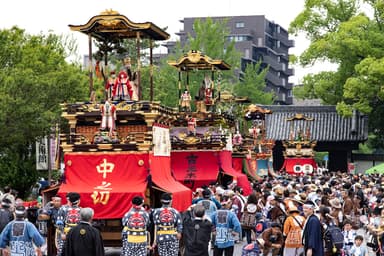 徳川園山車揃え