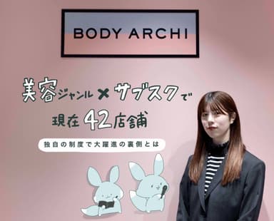 セルフエステ業界シェア1位「BODY ARCHI(ボディアーキ)」