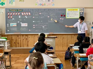 八町小学校　授業風景