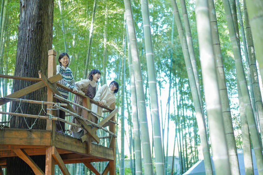 動物園×グランピングのTHE BAMBOO FORESTが
25歳以下にお得な「U25・学割プラン」を予約受付中