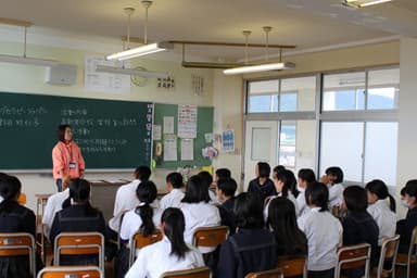 中学生に命の大切さの授業