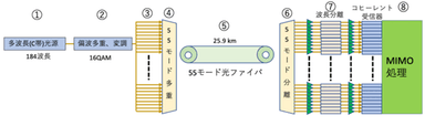 今回開発した伝送システムの概略図