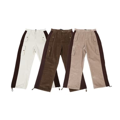 W POCKETS CORDUROY LINE PANTS