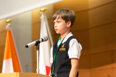 子ども代表スピーチ(リトアニア)