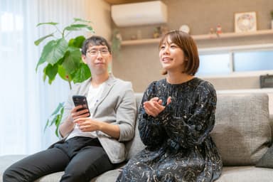 スマート家電の利用経験なしでも、「PFH touch」には魅力を感じたYさんご夫妻