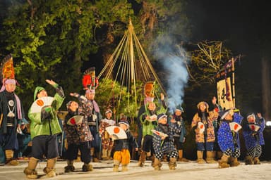 祝福芸「松の舞」