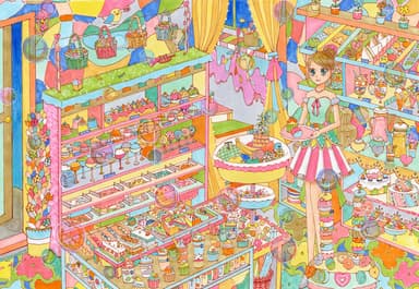 次世代アーティスト賞受賞作品『What a sweet space!』ゆきえ