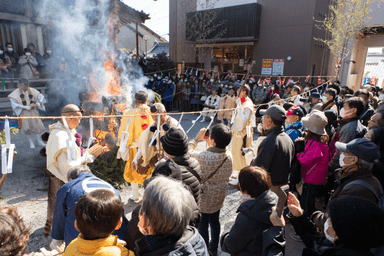 火祭の様子