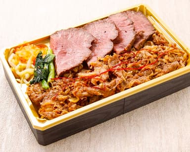 ＜南洋軒＞ 「近江牛ステーキ＆焼肉弁当」