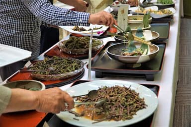 山菜料理(イメージ)