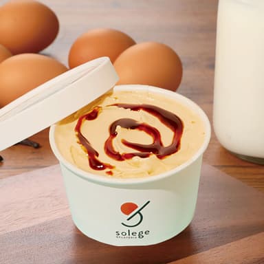 GELATERIA solege　カラメルプディングジェラート