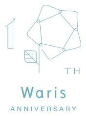 Waris10周年ロゴ