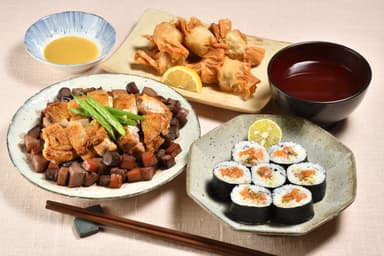 九州郷土料理×きび砂糖(R)　レシピ3品