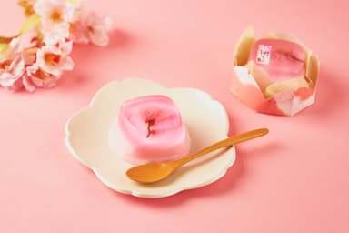 つるや製菓　桜プリン