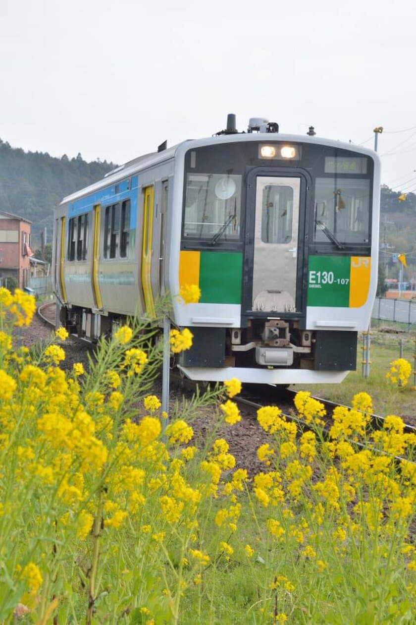 千葉県最後の秘境奥房総の老舗旅館「亀山温泉ホテル」が
地元のローカル線応援プロジェクトを開始！