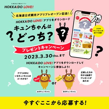 キュンちゃんはどっち？CP〈スクエアサイズ〉