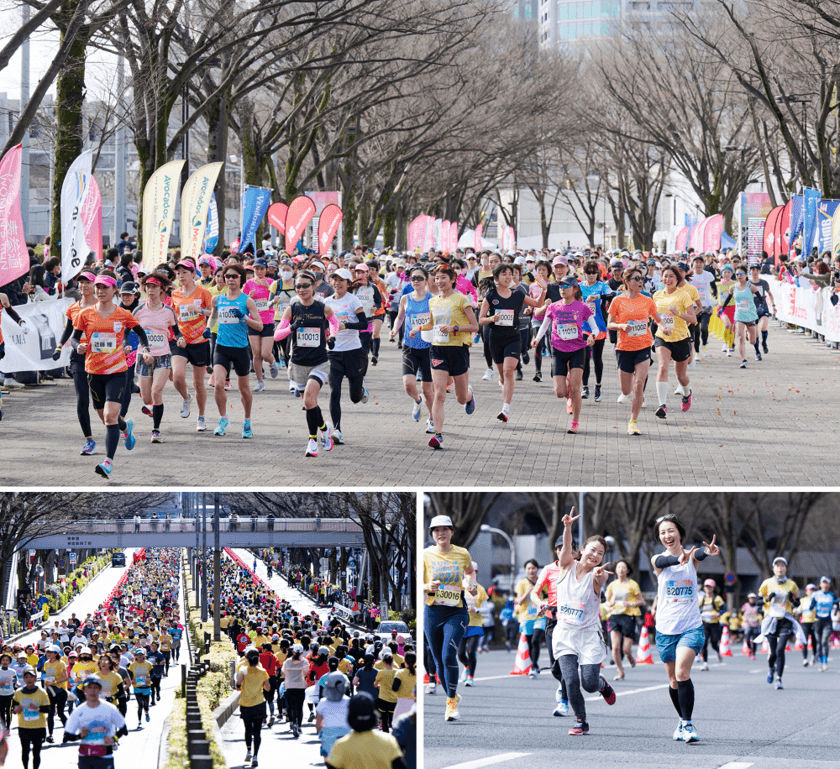 渋谷・表参道を5,000人の女性が駆け抜ける!!
今年はコロナ禍で大会から遠ざかっていたランナーにも機会拡大　
第13回「渋谷・表参道Women's Run」
3月19日(日) AM9:00スタート