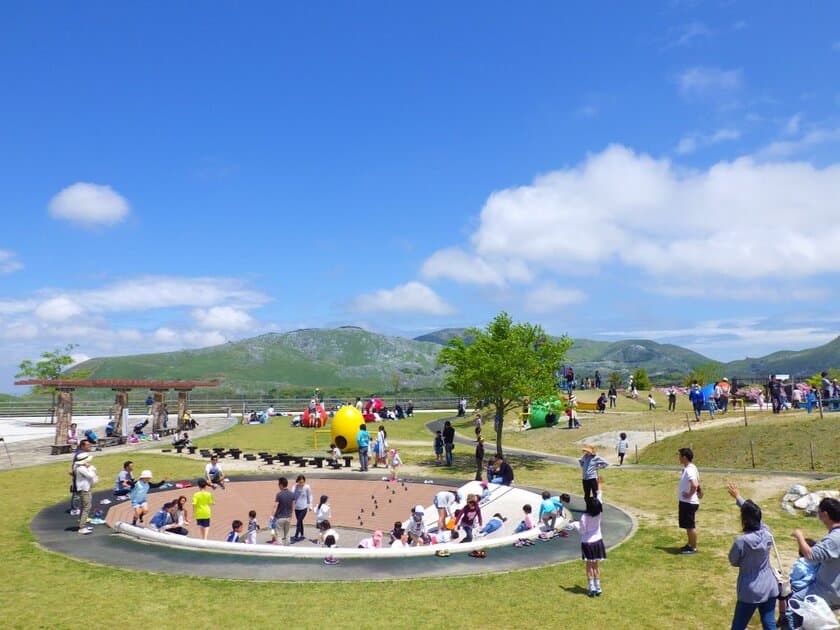 福岡県の自然体験型公園「ソラランド平尾台」　
開園20周年記念式典を4月22日に開催