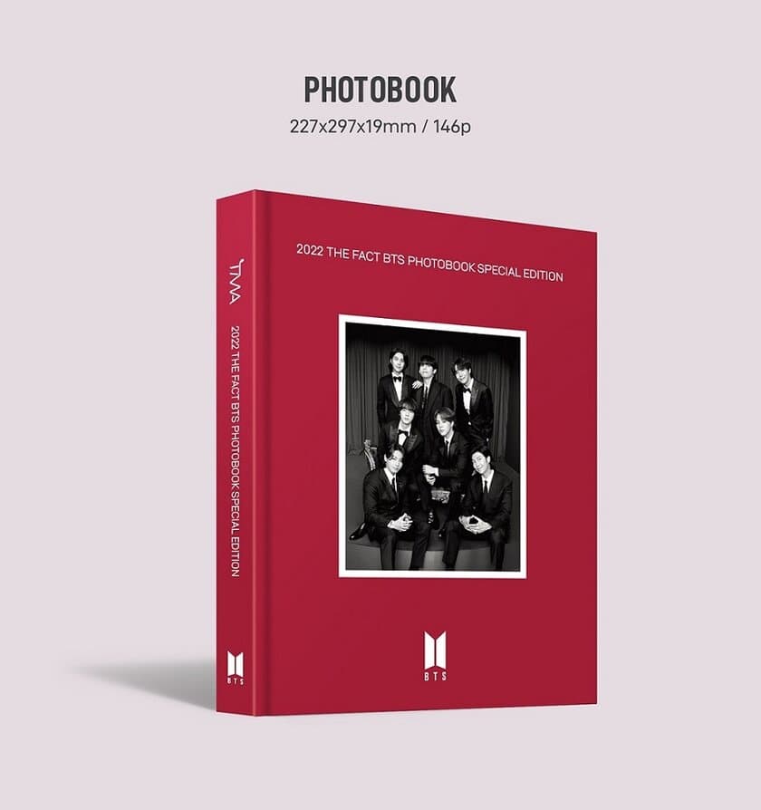 BTS最新写真集
『2022 THE FACT BTS PHOTOBOOK SPECIAL EDITION』　
前回大反響を頂いた写真集の最新版が
3月24日(金)より順次発送開始！
メディアボーイSHOPにて多くの反響をいただき、
残り僅かとなっております。