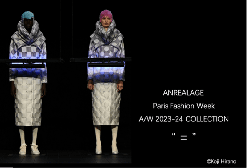 ANREALAGE Paris Collection A/W 2023に
マテリアル・サポートを実施