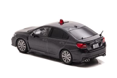 1/43 スバル WRX S4 2.0GT Eye Sight (VAG) 2019 埼玉県警察高速道路交通警察隊車両 (覆面 グレー)：左後