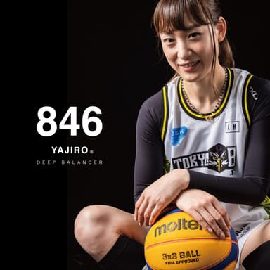 岡田麻央選手×846YAJIRO