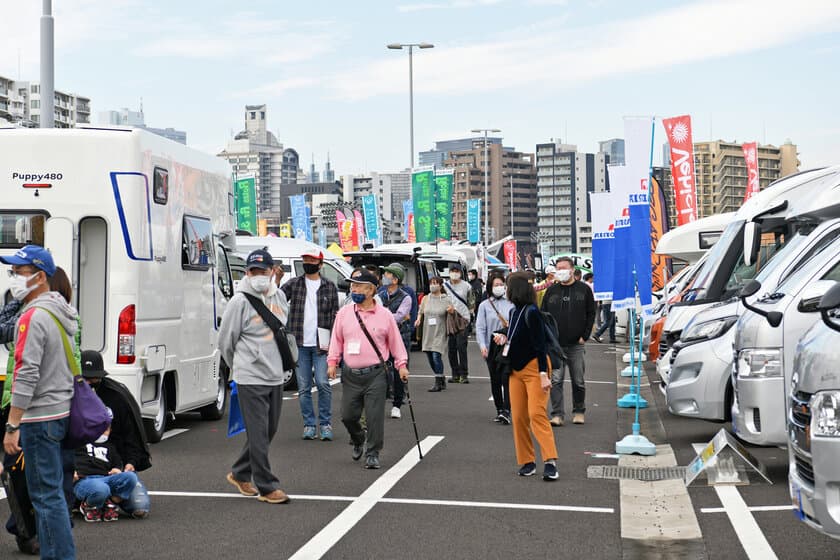 神奈川県下最大級の展示数を誇るキャンピングカーフェア、
春の祭典が川崎競馬場で4月22日・23日に開催！