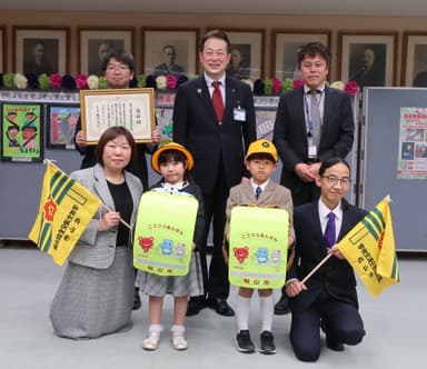 愛媛県松山市で開催された贈呈式の様子