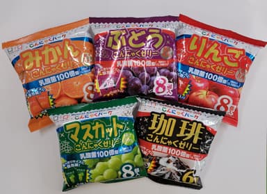 こんにゃくミニゼリー5種セット