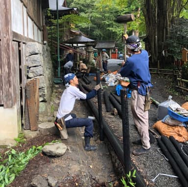 大地の再生　施工風景4