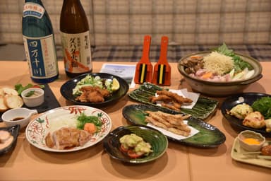 試食会で提供した料理