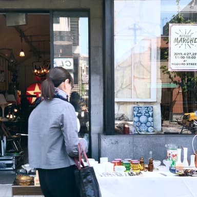 目黒通りのお店Sonechikaさんの展示